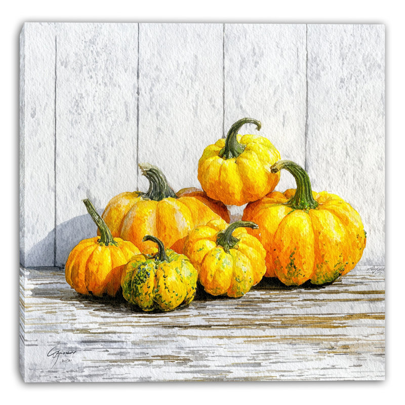Toile tendue Golden Harvest, H 12 po x l 12 po