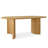 7 Piece Modern Dining Set With 79" Oak Oval Pedestal Table & 6 Sculptural Wide-Seat Arm Chairs-423930190