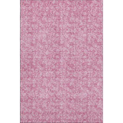Premium Machine Washable Prisco Blush Rug