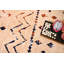 Tapis géométrique orange-170294567