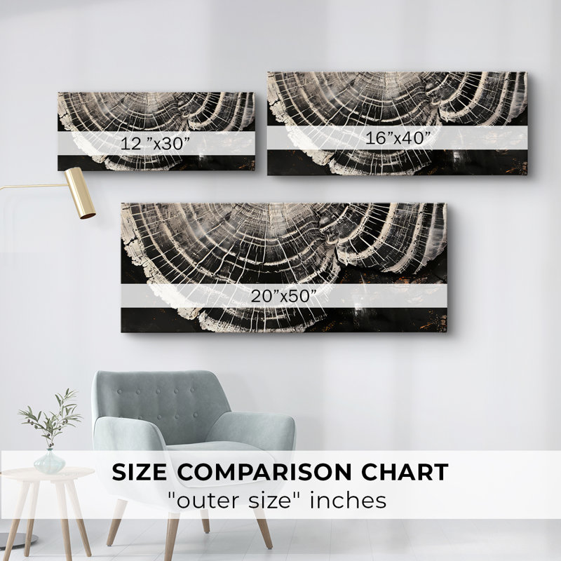 Abstract Series 2 #XXV-Wide Gallery Wrapped Canvas, 12" H x 30" W