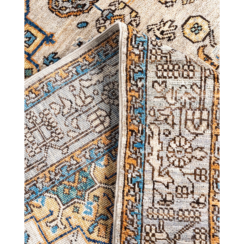 Serapi One-of-a-Kind 3' 11" X 5' 10" Hand Knotted Area Rug