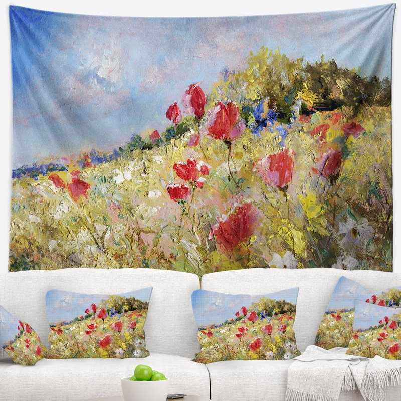 Polyester Tapestry, 50" H x 60" W