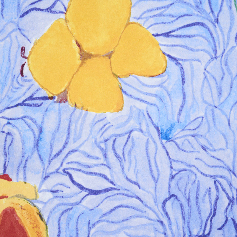 Frank's Garden Wallpaper, Violet