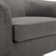 Applewold Upholstered Swivel Barrel Chair with Solid Wood Base