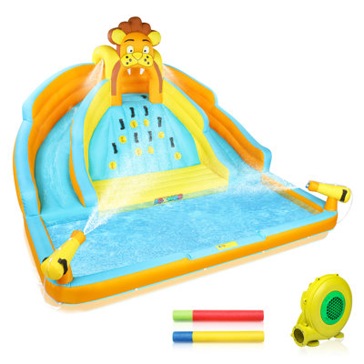 Jeu gonflable avec piscine pour enfants