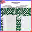 Rideaux vert à motif cachemire, voilages à motif cachemire - 1 panneau-130161991-130161992