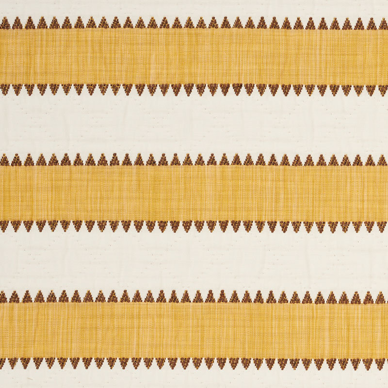 Isolde Stripe Matelassé Fabric, Yellow