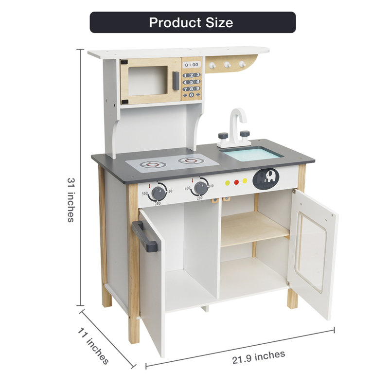 Ensemble de cuisine en bois Pretend