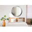 Huldar Glass Flat Wall Mirror