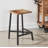 Counter Stool with Metal Frame