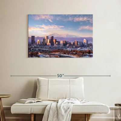 Denver Mountainous Skyline