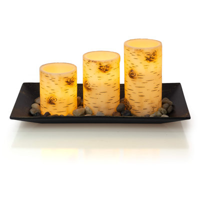 5.5'' H Glass Tabletop Votive Holder with Candle Included