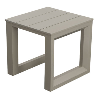 Calypso Square Outdoor Side Table , 21.3 " W 21.3 " D