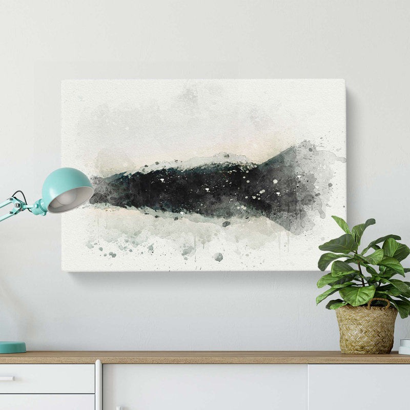 Mountain Reflection In Argentina In Abstract - Wrapped Canvas, 40cm H x 60cm W x 3cm D