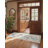 Washable Floral Rug Non-Slip Modern Farmhouse Living Room Carpet, Non-Shedding Low Pile Floor Mats, Foldable Print Accent Indoor Rug for Bedroom, Playroom, Nursery-676316622-677570045