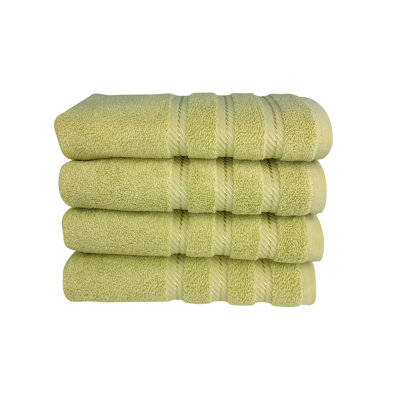 Ensemble de 4 serviettes en coton Antalya