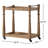 Clemensia Solid Wood Bar Cart
