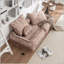 Lit rembourré pour chien-1011857448