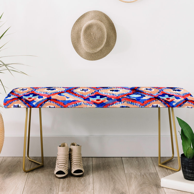 Banc en similicuir Cayen Casablanca