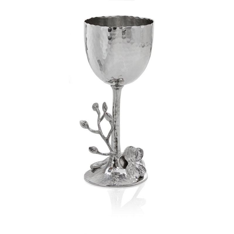 Orchid Kiddush Cup, Silver