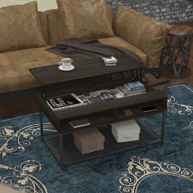 Kyashia Coffee Table, Espresso