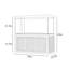 Réservoir d'aquarium rectangulaire simple et moderne Eco-106973593-106973595