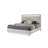 Platform bed with LED-1091368847