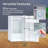 3.2 Cu.Ft Energy-Efficient Compact Refrigerator With Freezer – Sleek Single-Door Design, Convenient Slide-Out Glass Shelves, Perfect For Small Spaces In Homes, Offices & Dorms,Platinum-113510626