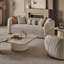 Gineverra Sofa - Biscotti/Ivory Gold