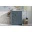 Meuble-lavabo 24 po avec lavabo intégré en céramique, meuble-lavabo à une porte, 3 tiroirs et meuble-lavabo simple pour petite et moyenne salle de bain-173715538