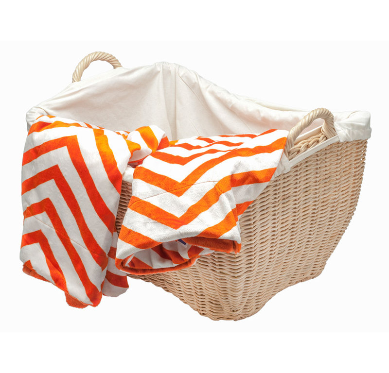 Panier à linge en osier Gainey