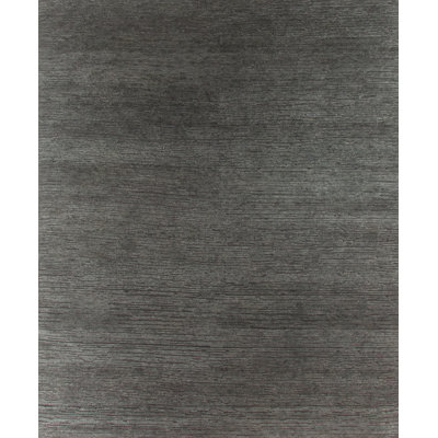 Classics Hand-Knotted Wool Charcoal/Gray Area Rug