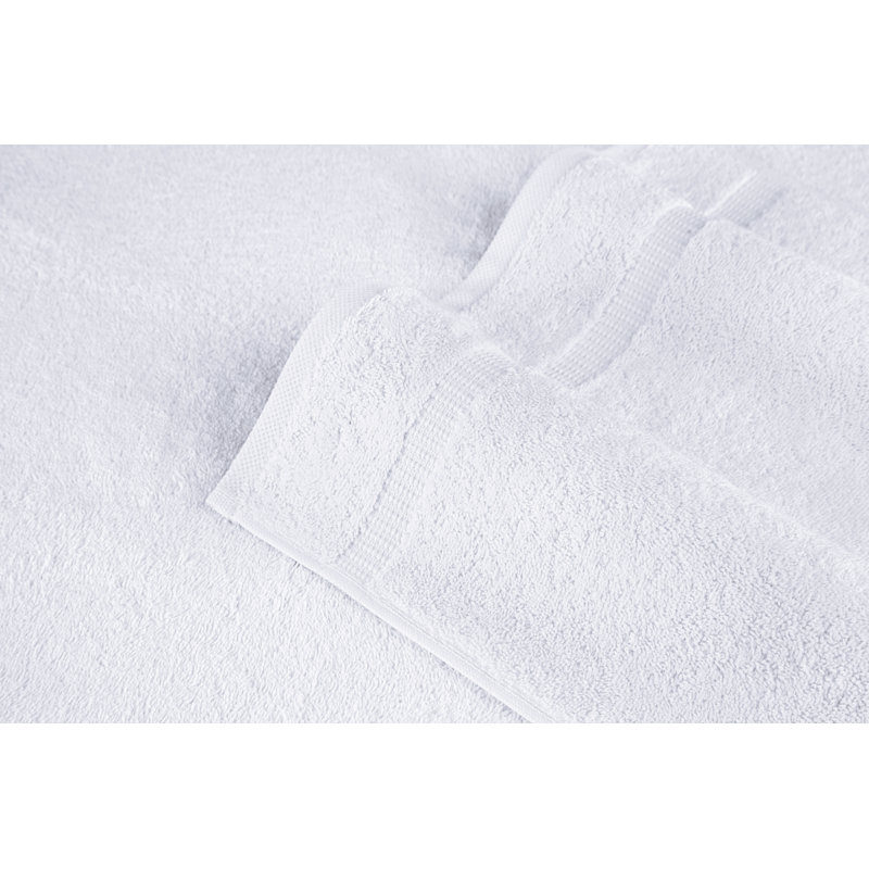 Essuie-mains Agathon 100% coton, Blanc