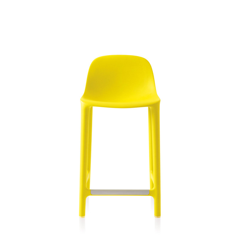 Broom Stool, Light Gray, Counter Stool (24" Seat Height)