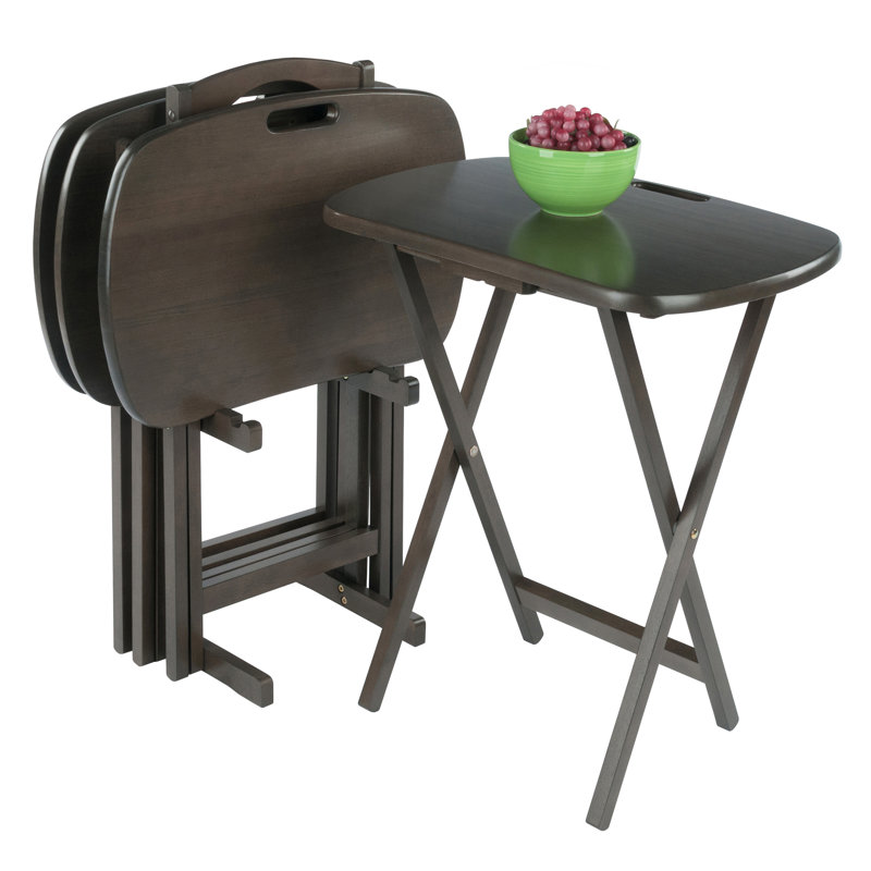 Ensemble de tables-plateaux Adrea (ensemble de 4)