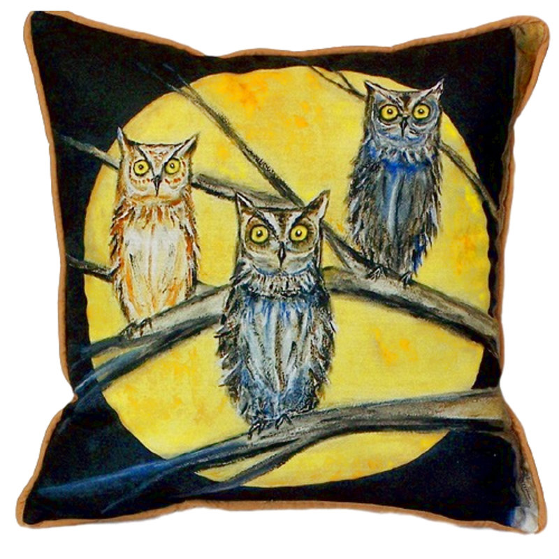 Coussin extérieur Night Owls, Petit