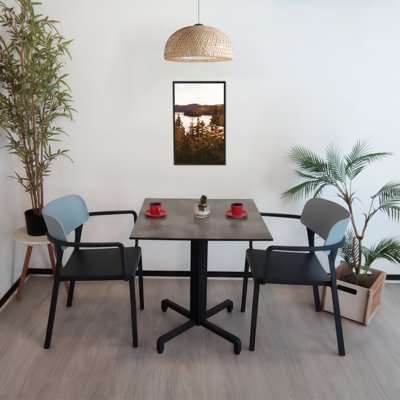Porto - Patio Dining Armchair - Commercial Grade - Set Of 2 by Ivy Bronx