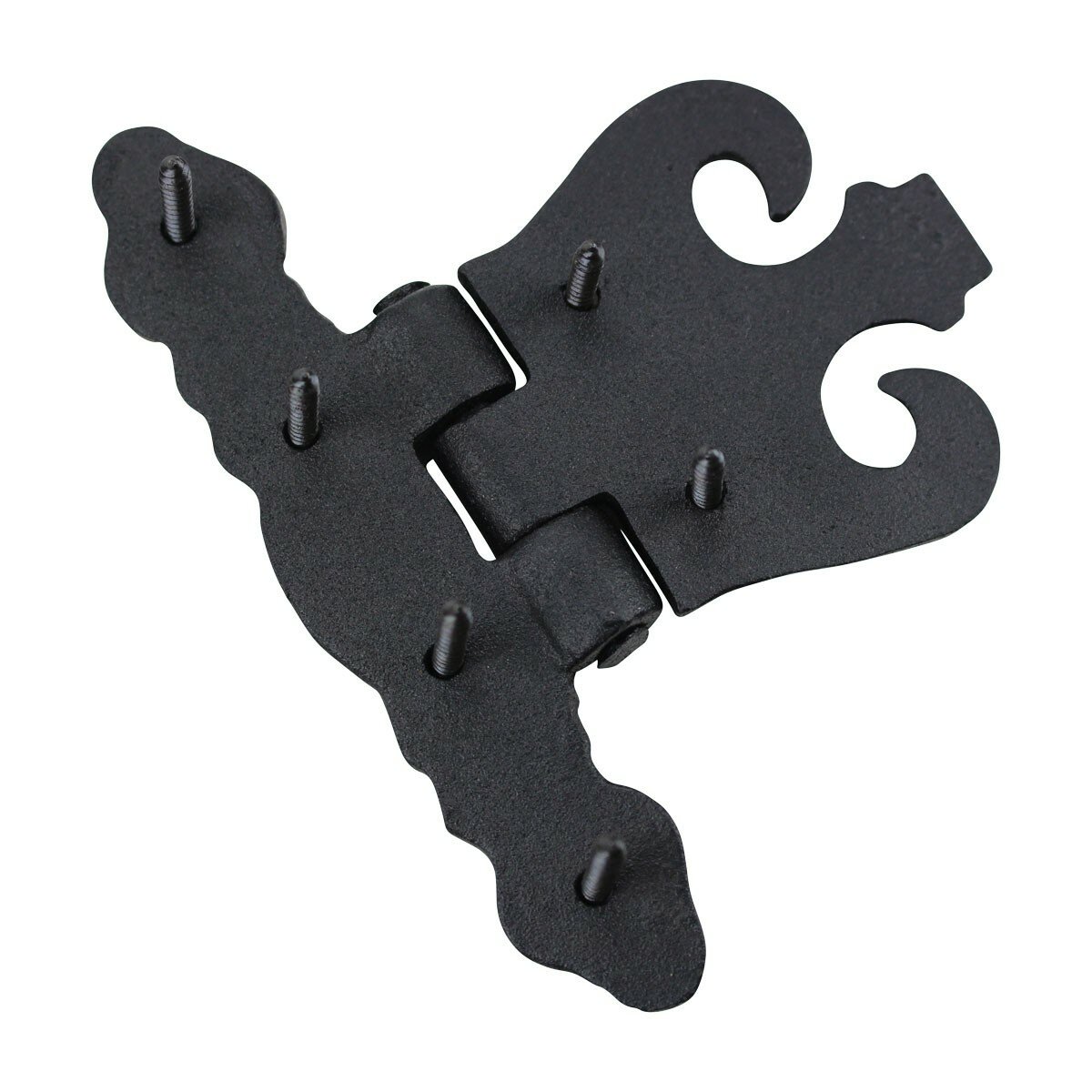 The Renovators Supply Inc. Wrought Iron Butterfly Face Mount Hinge