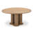 Treccia Round Dining Table Oak