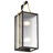 Holden - Large Outdoor Lantern - Gold And Black Finish - Clear Glass-775615216