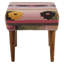Kornegay 58cm Wide Square Striped Footstool Ottoman
