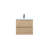 Hridhaan 23.5'' Single Bathroom Vanity with Plastic Top-1334382763