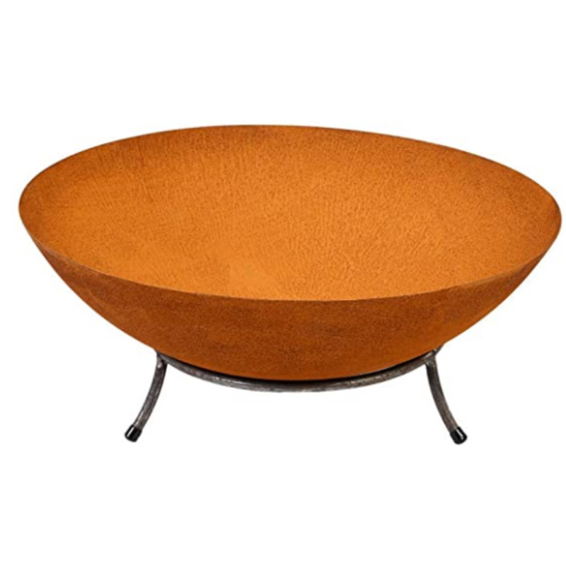 Millersburg Round Cast Iron Charcoal Smokeless Fire Pit