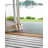 Blue Awning Stripe Machine Printed Washable Rug-92286710