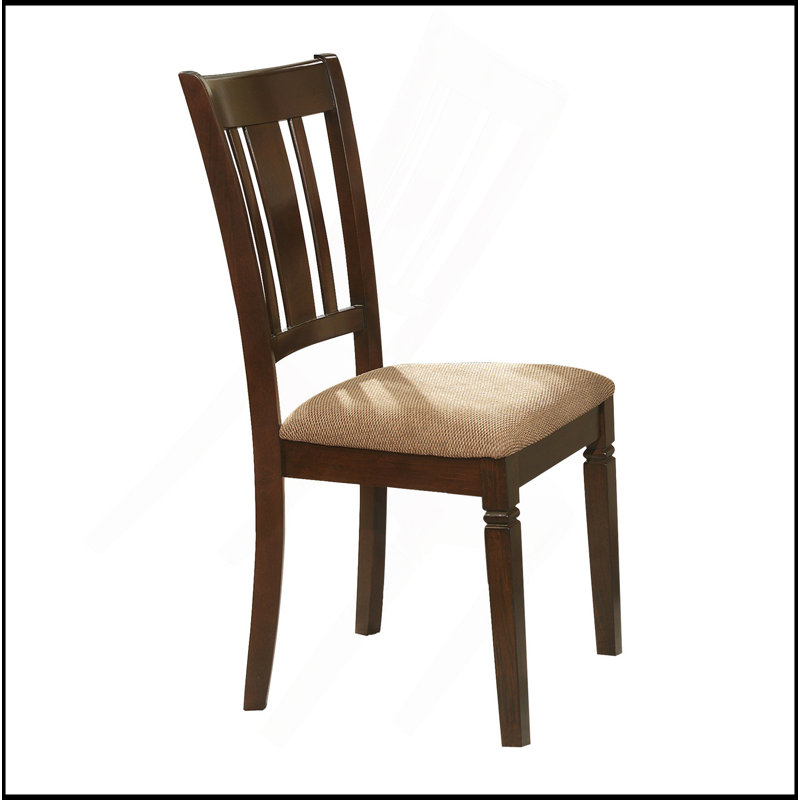 Ensemble de chaises de salle à manger de style transitionnel 2 pièces