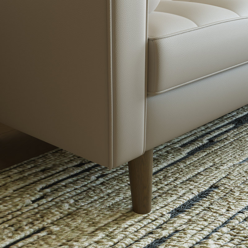 Ensemble de salon 3 pièces Statura Mid-Century, Beige