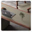 Bureau d'ordinateur italien avec cabinet d'appoint-441342321