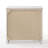 High Gloss 3-Drawer Nightstand