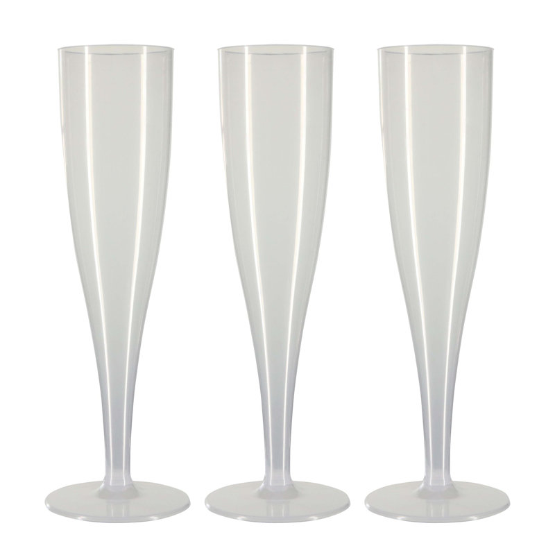 175ml Polystyrene With A Biodegradable Additive Flute, Clear, 50